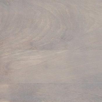 Hochboard Grau und Gold 60 x 33.5 x 100 cm Massivholz Mango