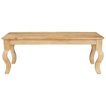 Couchtisch Braun 100 x 55 x 40 cm massives Mangoholz