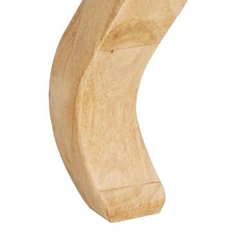 Couchtisch Braun 100 x 55 x 40 cm massives Mangoholz