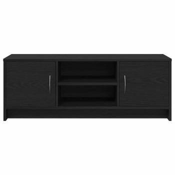 TV-Schrank Eiche schwarz 102x30x37,5 cm Holzwerkstoff