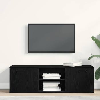 TV-Schrank Schwarze Eiche 120x34x37 cm Holzwerkstoff
