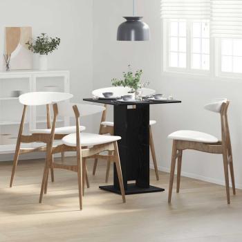 ARDEBO.de - Bistrotisch Schwarze Eiche 60x60x75 cm Holzwerkstoff
