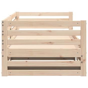Tagesbett mit Ausziehbett ohne Matratze 80x200 cm