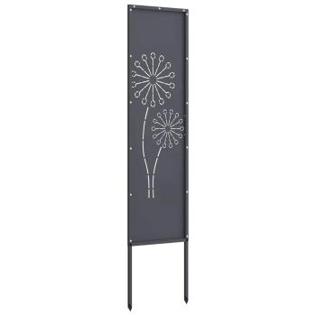 ARDEBO.de - Garten Sichtschutz-Leinwand Anthrazit 32 x 140 cm