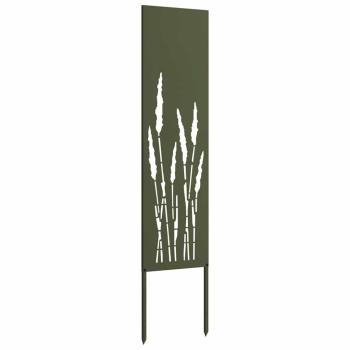 Garten Sichtschutz-Leinwand Olivgrün 32 x 140 cm