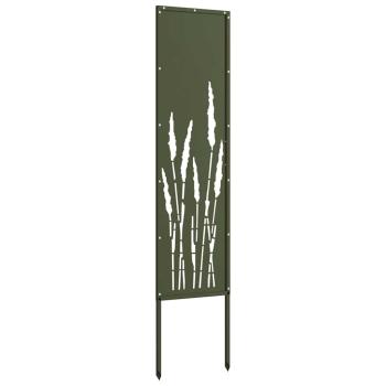 Garten Sichtschutz-Leinwand Olivgrün 32 x 140 cm