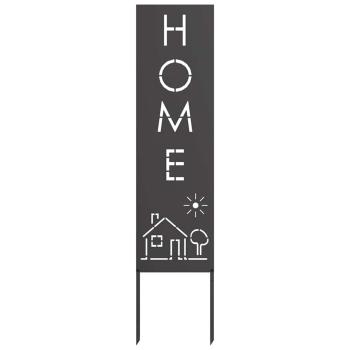 Garten Sichtschutz-Leinwand Schwarz 32 x 140 cm