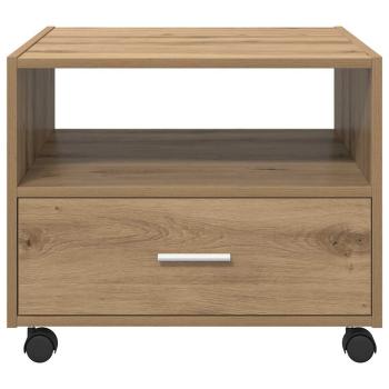 Couchtisch Eiche handwerklich 55 x 55 x 45 cm Holzwerkstoff