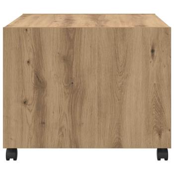 Couchtisch Eiche handwerklich 55 x 55 x 45 cm Holzwerkstoff
