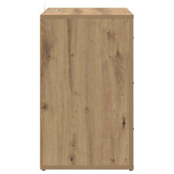 Nachttisch Eiche handwerklich 50 x 36 x 60 cm Holzwerkstoff