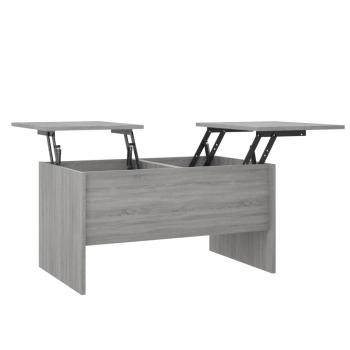 Couchtisch Grau Sonoma 80x50x42,5 cm Holzwerkstoff