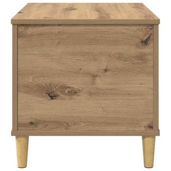 Nachttisch Eiche handwerklich 60 x 44.5 x 45 cm Holzwerkstoff