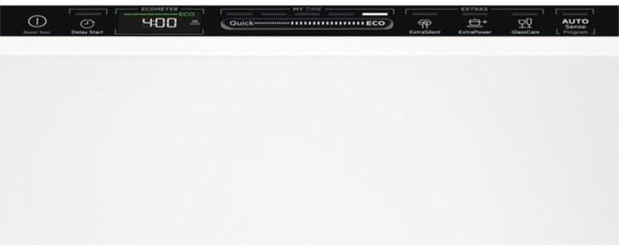 AEG FSE82827P Vollintegrierter Geschirrspüler, 59,6 cm breit, 12 Maßgdecke, Aqua Control, 7 Spülprogramme, 4 Temperaturen, Touch Bedienung, BeamOnFloor