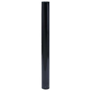 Fensterfolie Statisch Matt Schwarz 60x500 cm PVC