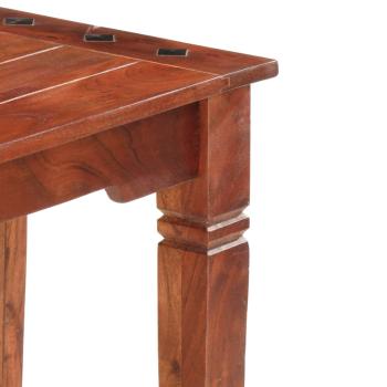 Bank 110 cm Massivholz Akazie