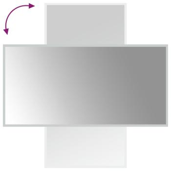 LED-Badspiegel 50x100 cm