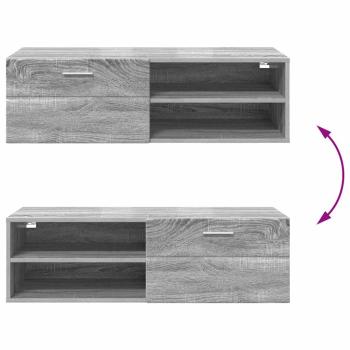 TV-Schränk Grau Sonoma 100.5 x 39 x 30 cm Holzwerkstoff