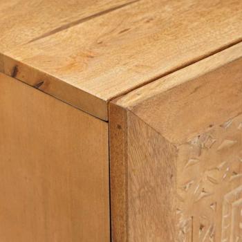 Sideboard 3 pcs Braun 60 x 33 x 75 cm massives Mangoholz
