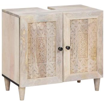 Badezimmermöbel Set mit Schubladen 4 pcs Weiß 38 x 33 x 160 cm