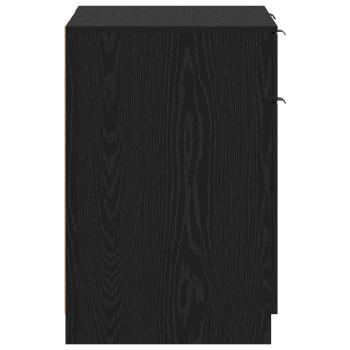 Schreibtisch Schwarze Eiche 133 x 50 x 75 cm Holzwerkstoff