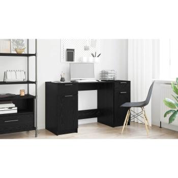 Schreibtisch Schwarze Eiche 133 x 50 x 75 cm Holzwerkstoff
