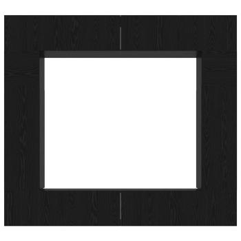 TV-Schrank-Set 8 pcs Schwarze Eiche 100 x 30 x 30 cm