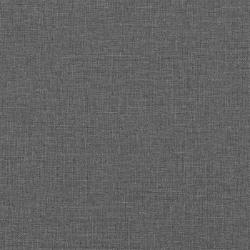 Sofa Set 3 pcs Dunkelgrau Stoff