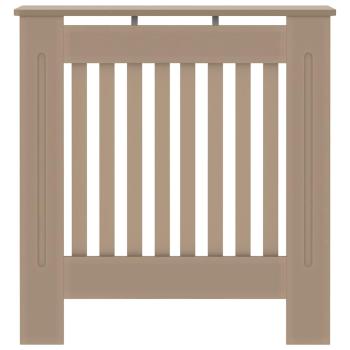 Heizkörperabdeckung 2 pcs Braun 78 x 19 x 81.5 cm Holzwerkstoff