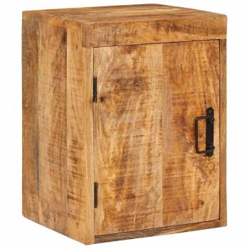 Nachttisch 2 pcs Braun 35 x 33 x 48 cm Massives Mango-Holz