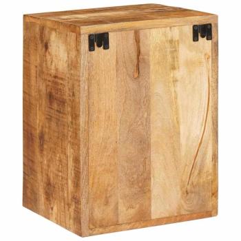 Nachttisch 2 pcs Braun 35 x 33 x 48 cm Massives Mango-Holz