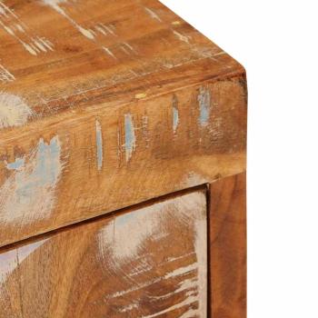 Nachttisch 2 pcs Braun 35 x 33 x 48 cm Massivholz recycelt