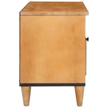 TV-Schränk Hellbraun 80 x 33 x 46 cm massives Mangoholz