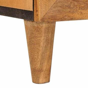 Badezimmer Schrank mit Schubladen Hellbraun 38 x 33,5 x 160 cm