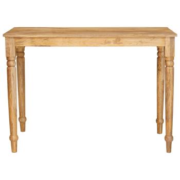 Couchtisch Braun 100 x 55 x 77 cm massives Mangoholz