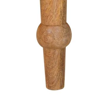 Couchtisch Braun 100 x 55 x 77 cm massives Mangoholz