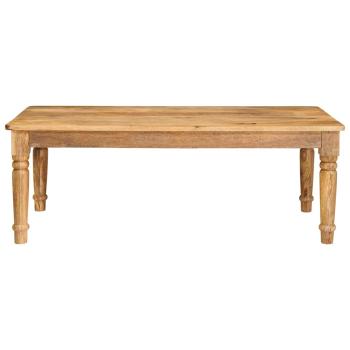 Couchtisch Braun 100 x 55 x 40 cm massives Mangoholz