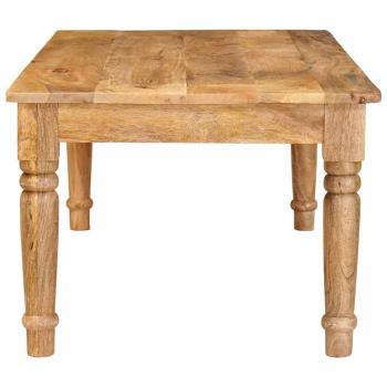 Couchtisch Braun 100 x 55 x 40 cm massives Mangoholz