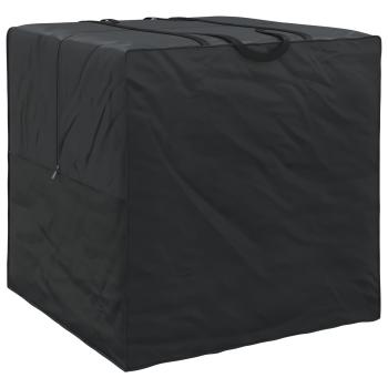 ARDEBO.de - Outdoor Aufbewahrungstasche Schwarz 90 x 90 x 90 cm 210D Stoff