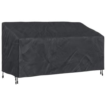 Abdeckung für Gartenbank 185 x 85 x 65 / 94 cm 600D-Gewebe