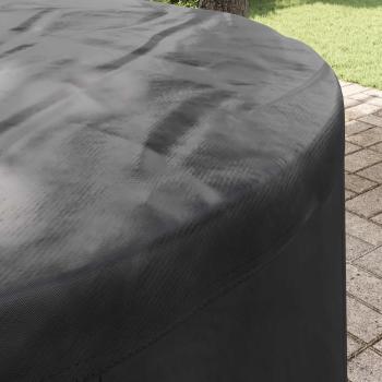 Gartenmöbelabdeckung Schwarz 128 x 128 x 71 cm 210D Stoff