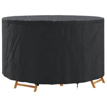 Gartenmöbelabdeckung Schwarz 157 x 157 x 85 cm 600D-Gewebe