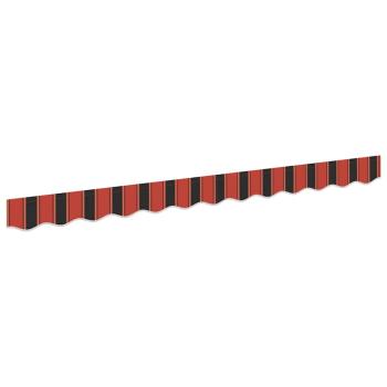 ARDEBO.de - Markisenfranse Mehrfarbig 3,3 x 0,2 m Segeltuch