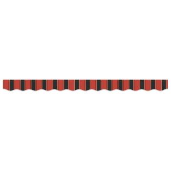 Markisenfranse Mehrfarbig 3,3 x 0,2 m Segeltuch