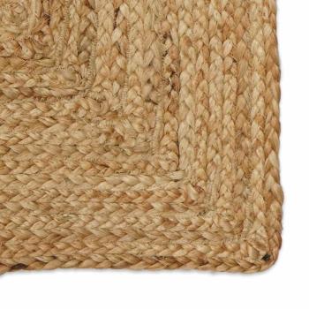 Teppich Beige 60 x 250 cm Jute