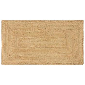 ARDEBO.de - Teppich Beige 80 x 200 cm Jute