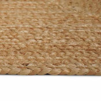Teppich Beige 80 x 250 cm Jute