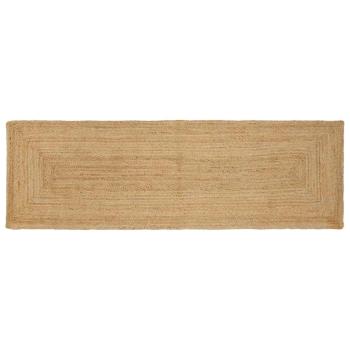 ARDEBO.de - Teppich Beige 80 x 300 cm Jute