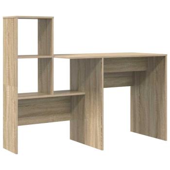 Schreibtisch Sonoma Eiche 131,5 x 50 x 106,5 cm Holzwerkstoff