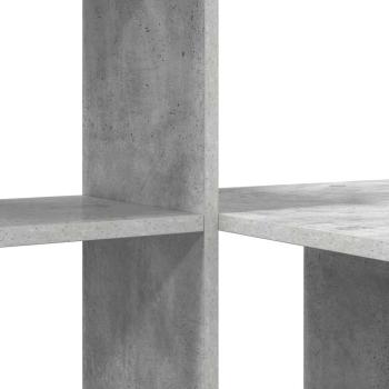 Schreibtisch Betongrau 131,5 x 50 x 106,5 cm Holzwerkstoff