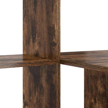 Schreibtisch Räuchereiche 131,5 x 50 x 106,5 cm Holzwerkstoff